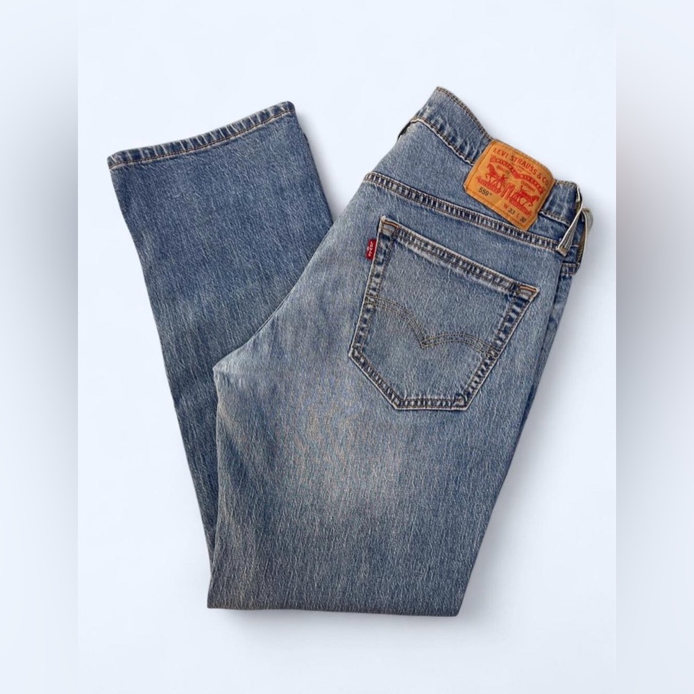 Levi's 559 men’s Classic Straight leg Blue Jeans W 33 L 30 western streetwear